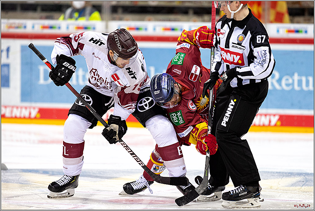PENNY DEL;  Duesseldorfer EG - Koelner Haie; Duesseldorf, 21.02.2021
